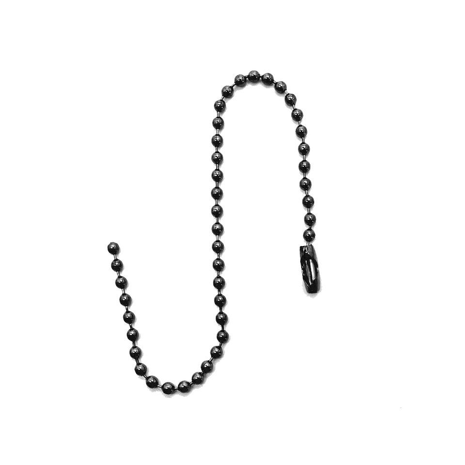 image 1 of 15cm Long Metal Ball Chain Extender for Label Tags - 100pcs