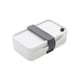 image 1 of XD Collection Polypropylene 0.8L Lunch Box - White - One Size