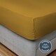 image 4 of Silentnight Supersoft Fitted Sheet Yellow | Ochre | Double