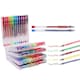 image 2 of Pack of 60 Pastel Neon Glitter Gel Ink Pens