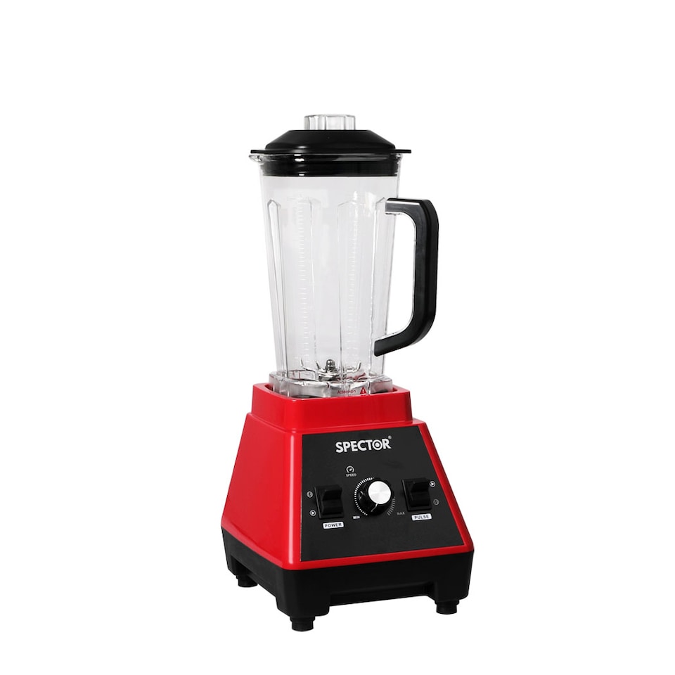 image 1 of Spector 2L Commercial Blender Mixer Food Processor | Red | Red