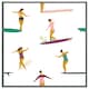 image 4 of Female surfers (Picture Frame) White | XS