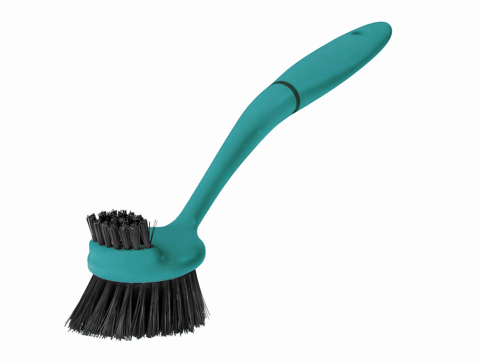 image 1 of Greener Cleaner Dish Brush - turquoise