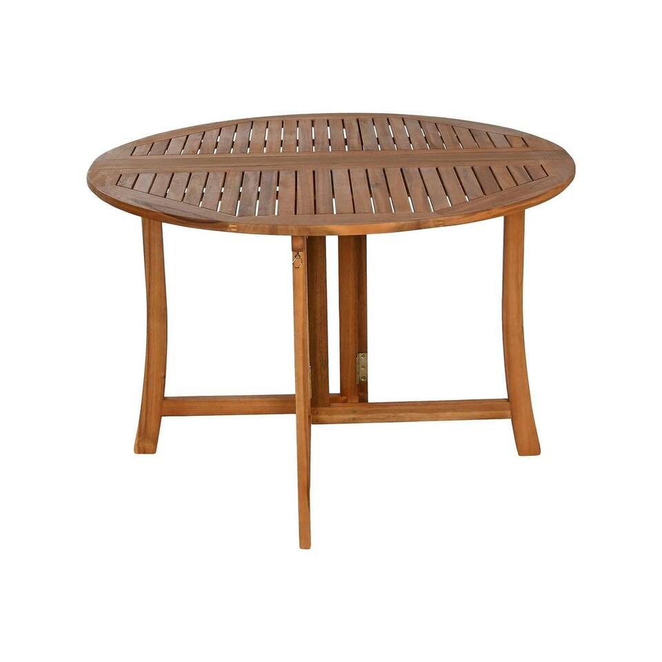 image 1 of Dining Table Home ESPRIT Brown Natural Acacia 110 x 110 x 74 cm N/A