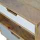 image 5 of Grey and White Cut-out Bedside