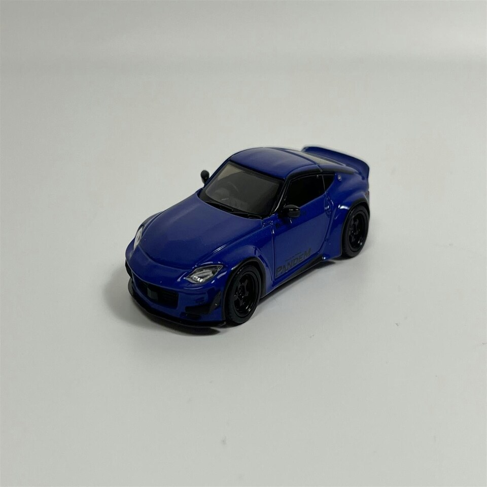 image 1 of Nissan Fairlady Z Pandem Seiran Blue RHD 1:64 Mini GT MGT00778R