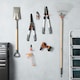 image 2 of VonHaus 10 Wall Mounted Tool Garage Hooks for Shed Storage