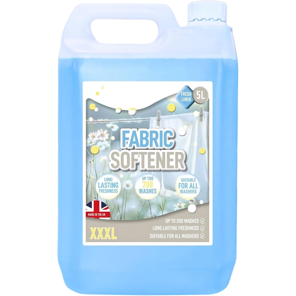 image 1 of 1 x 5L Original Fresh Fabric Softener Conditioner Cares For Your Clothes