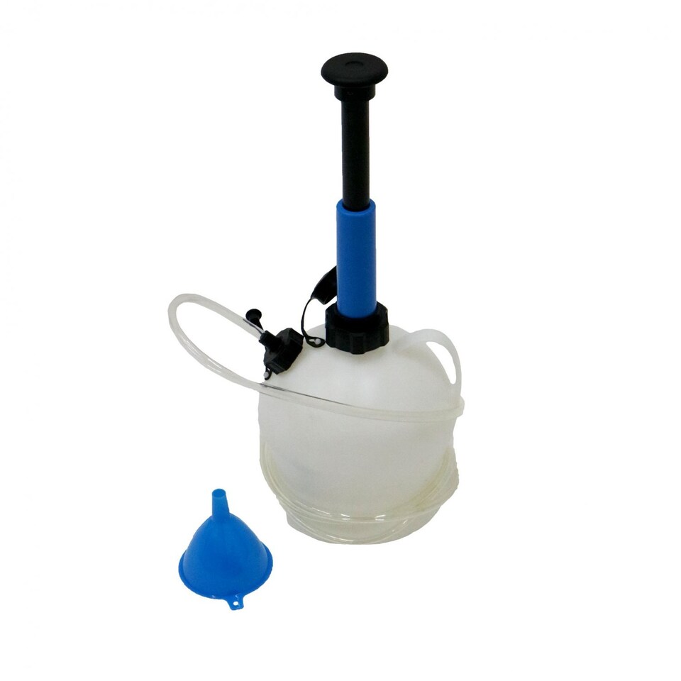 image 1 of 4 Litre Oil Fluid Extractor Fuel Pump Syphon Transfer 4L