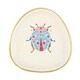 image 1 of Something Different Floral Ladybird Trinket Dish - White/Blue/Gold - One Size