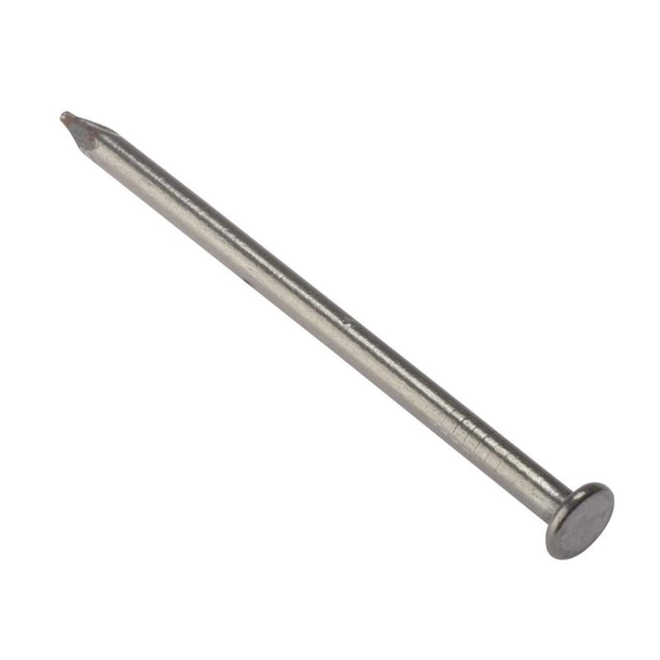 Forgefix Round Head Nails, Bright Finish | Silver | Bright Finish | 2.5kg x 40mm | 1