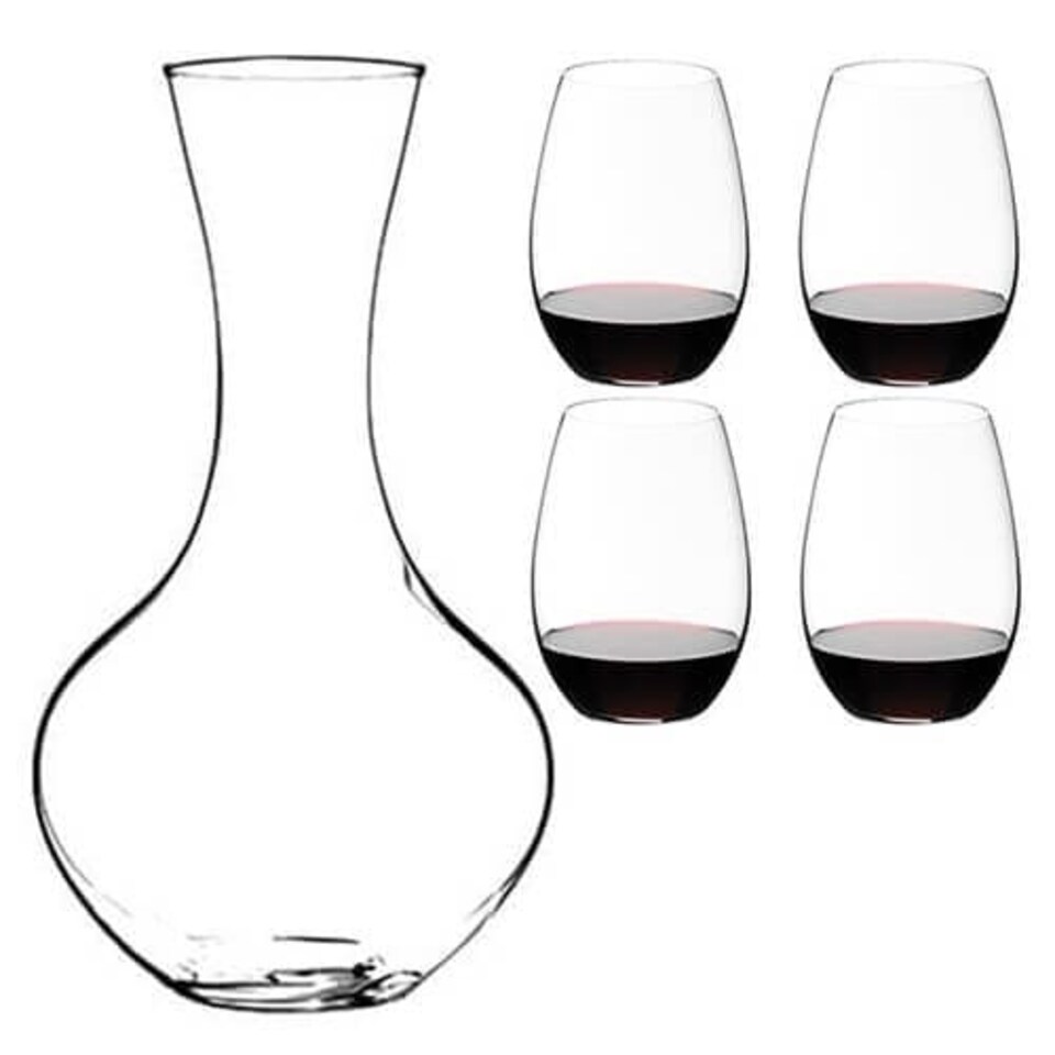 image 1 of Riedel O Cabernet / Merlot and Syrah Decanter Gift Set