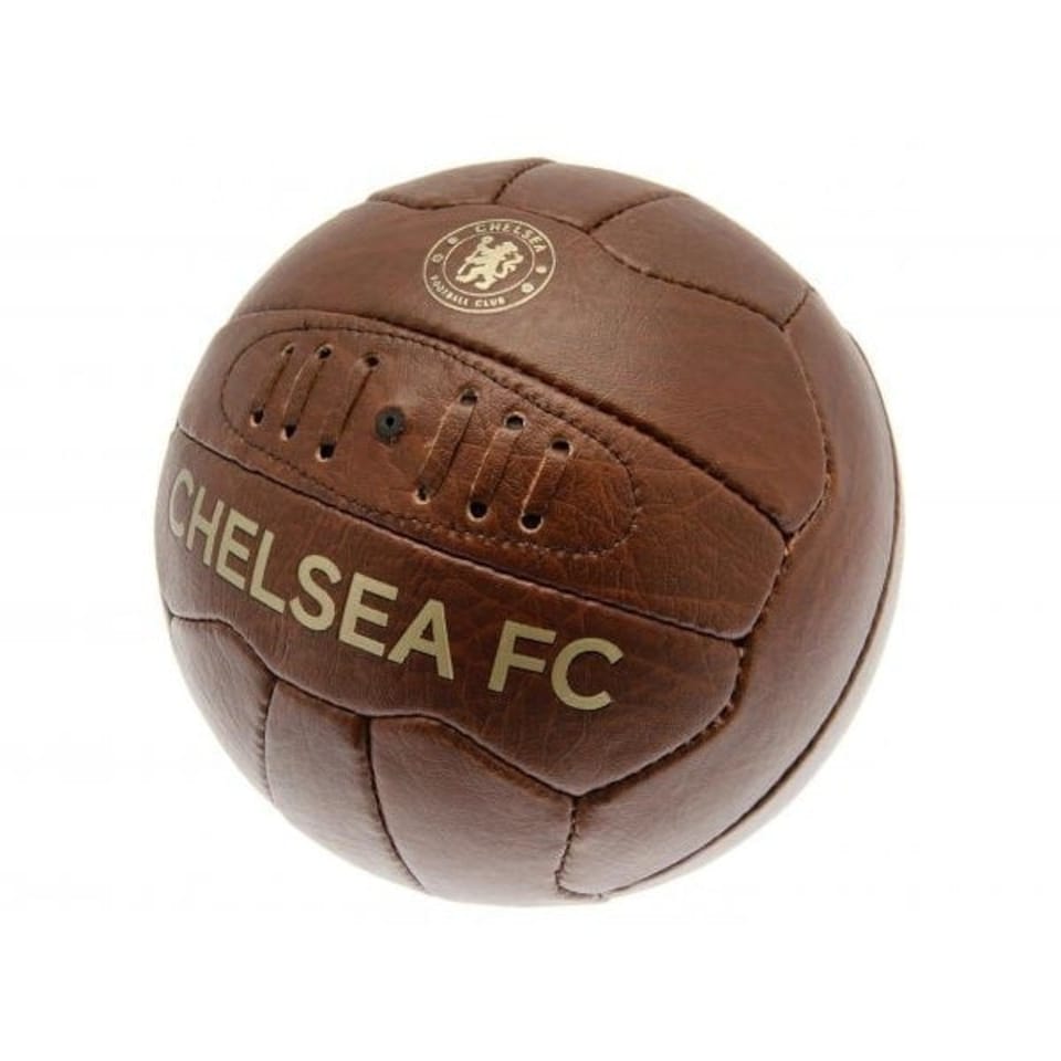 image 1 of Chelsea FC Retro Football - Brown/Gold - 5