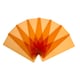 image 1 of Pack of 8 Peach 210x80mm Dyslexia Overlay Reading Strips  - PET Material, Rounded Corners | Orange | Peach