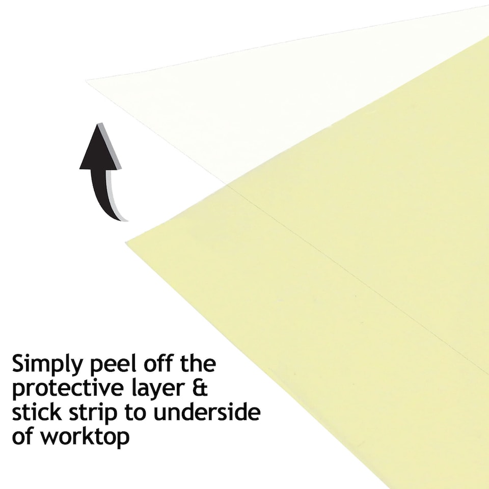 image 1 of SPARES2GO Universal Anti-Condensation Moisture Absorbing Strip for Dishwasher Washing Machine Tumble Dryer (60cm)