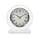 image 1 of Widdop Gifts Round Glass Mantel Clock