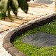 image 2 of Recycled Rubber Roman Stone Garden Border 1.2m - Brown - Pack of 18 | Brown | 18 pack
