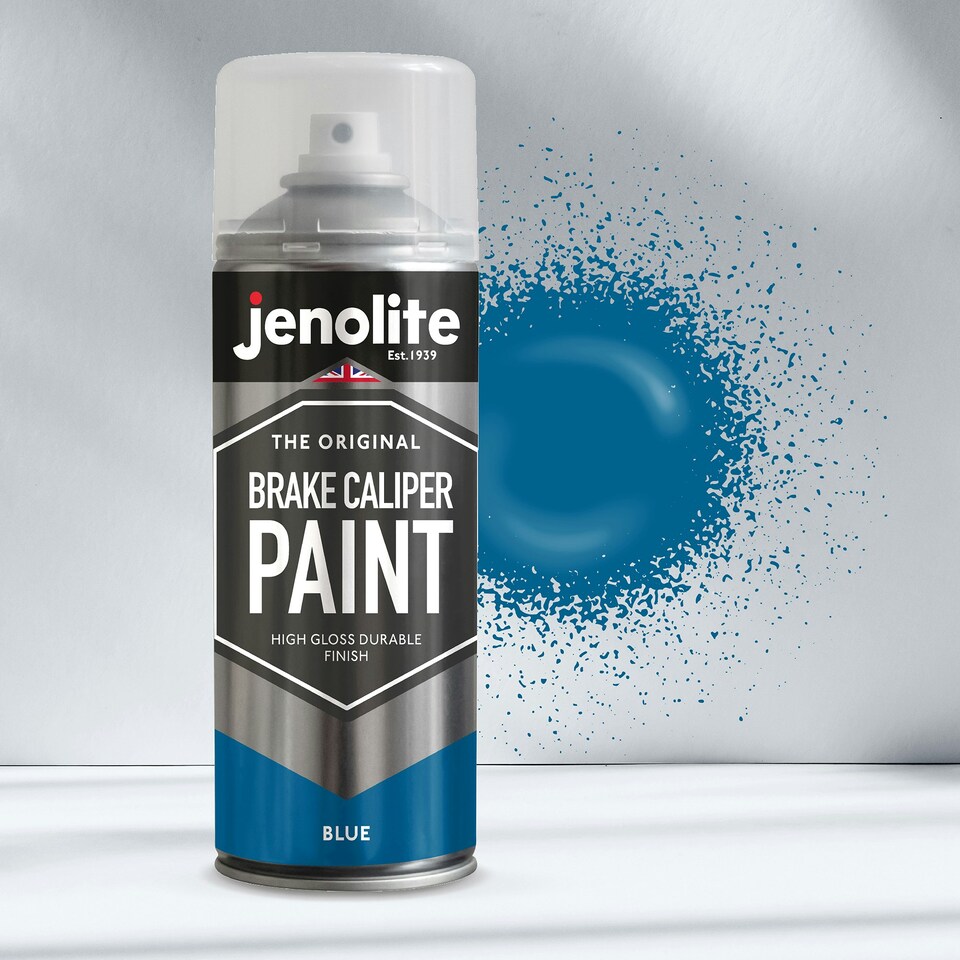 image 1 of Jenolite High Gloss Brake Caliper Paint - Blue - 400ml - 2-Pack