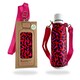 image 1 of Bottlesoc Bottle Carrier with Shoulder Strap Pink Camo Pink | Camo | ONE SIZE