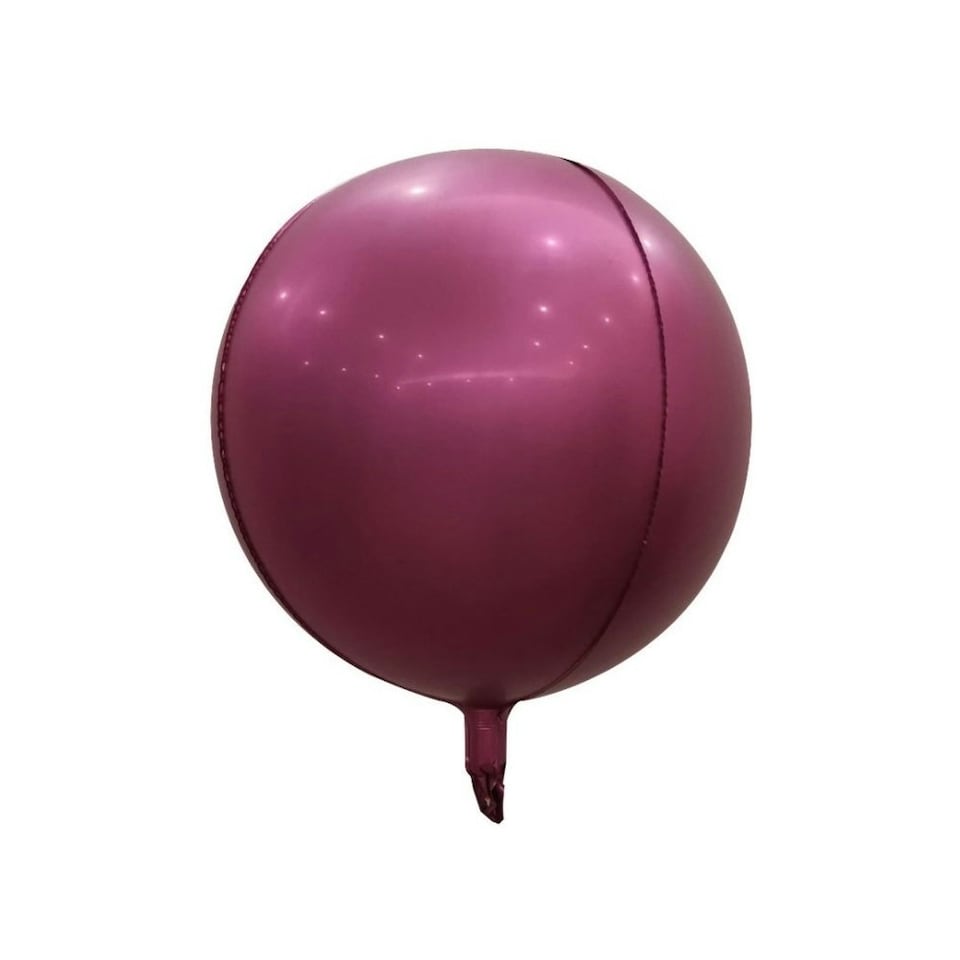 Realmax Chrome 4D Balloon - Magenta - One Size
