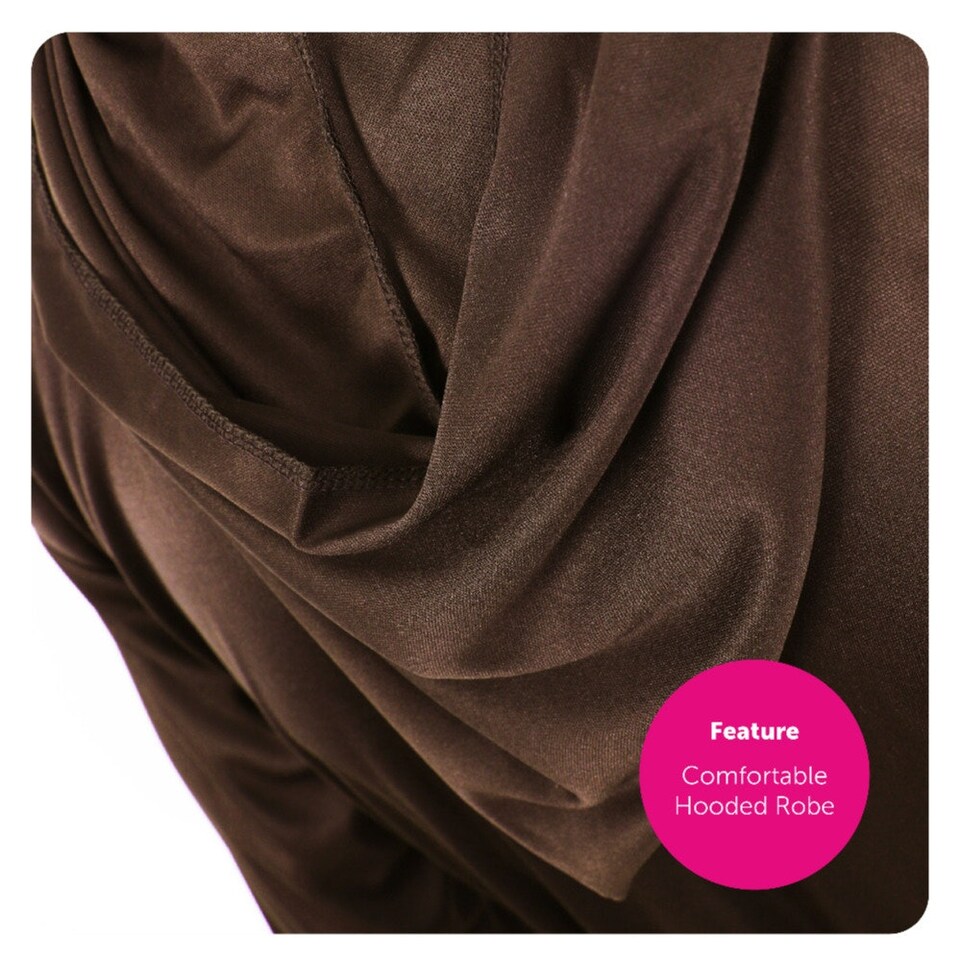 image 1 of Medieval Monk Costume With Wig Brown | L