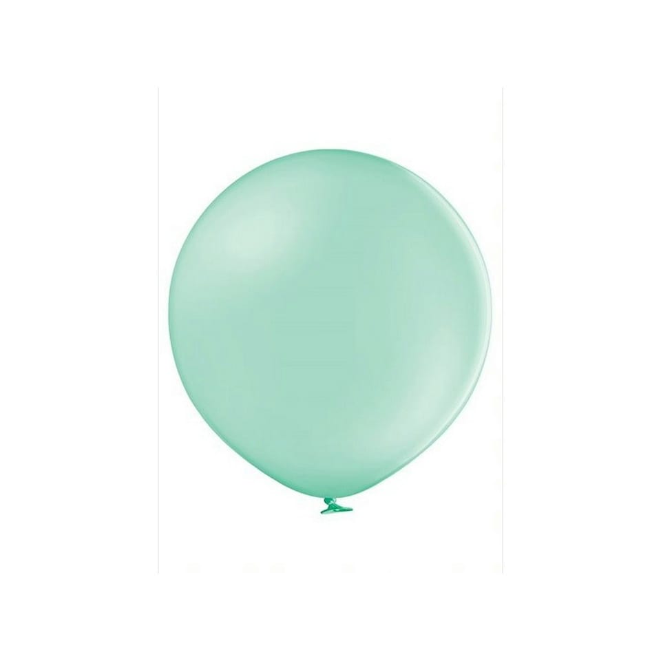 Belbal Plain Balloons - Pastel Light Green - One Size