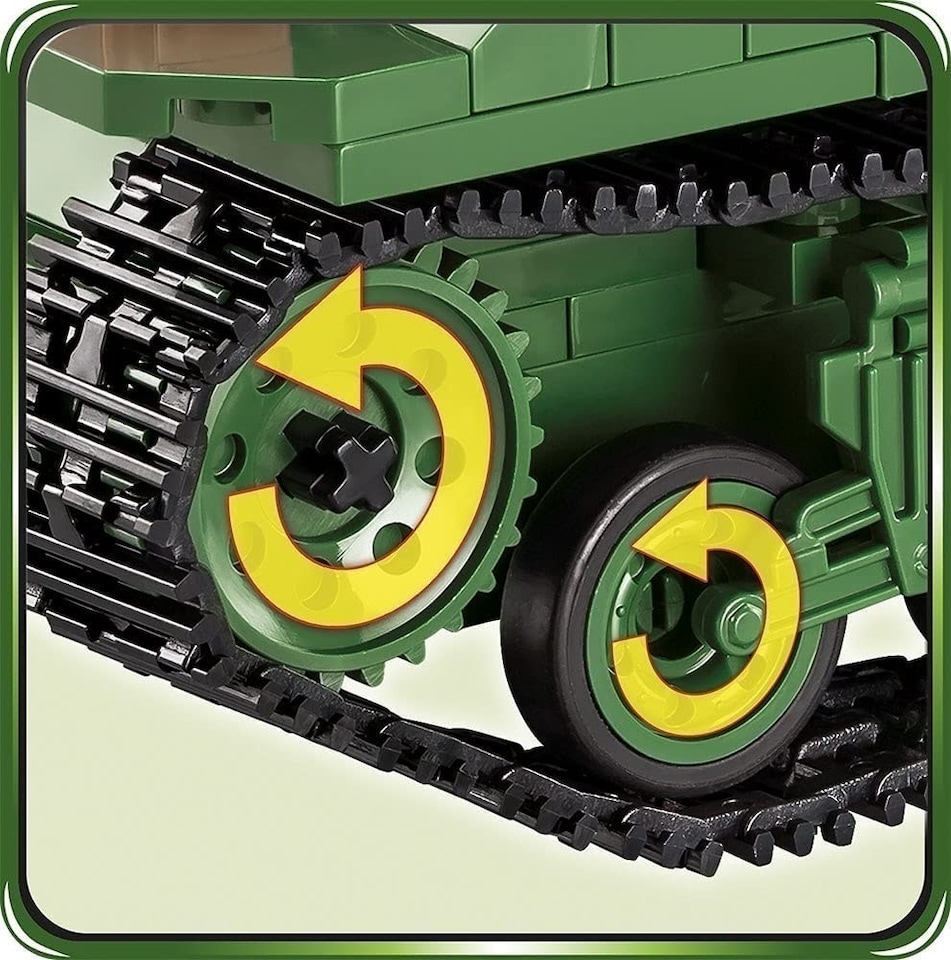 image 1 of COBI - World War II - SHERMAN M4A3E2 (720 Pieces)
