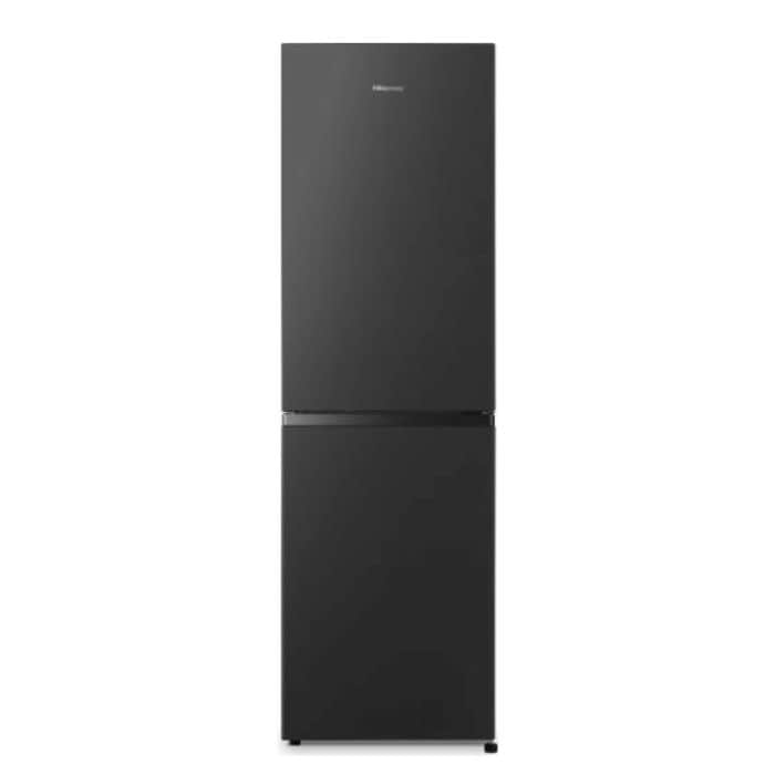 Hisense RB327N4BBE 256litre Fridge Freezer NO FROST Black