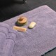 image 3 of Heavyweight Reversible Bath Mat Rug 53 x 85cm - Heather