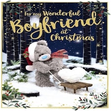 3D Holographic Boyfriend Christmas Card