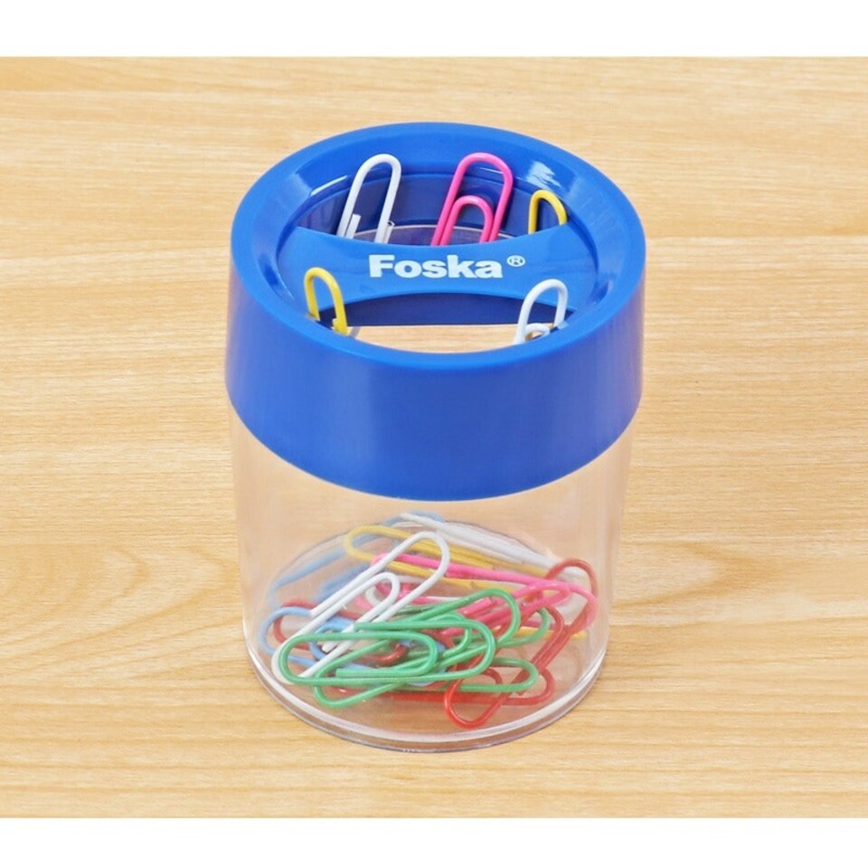 image 1 of Magnetic Paper Clip Pin Pot Dispenser
