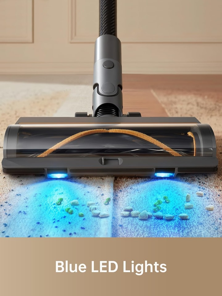image 1 of Dreame R20 Cordless Vacuum Cleaner & Dual Brush Head, 90 Mins Max Runtime, Perfect for Hard Floor, Carpets, Pet Hair and More