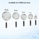 image 5 of Buckingham Stainless Steel Fine Mesh Sieve Strainer 8 cm Soft Touch Handle