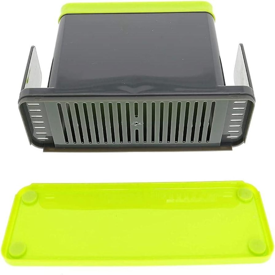 image 1 of CALITEK Sink Caddy Washing Up Storage Tidy with Removable Drip Tray Green