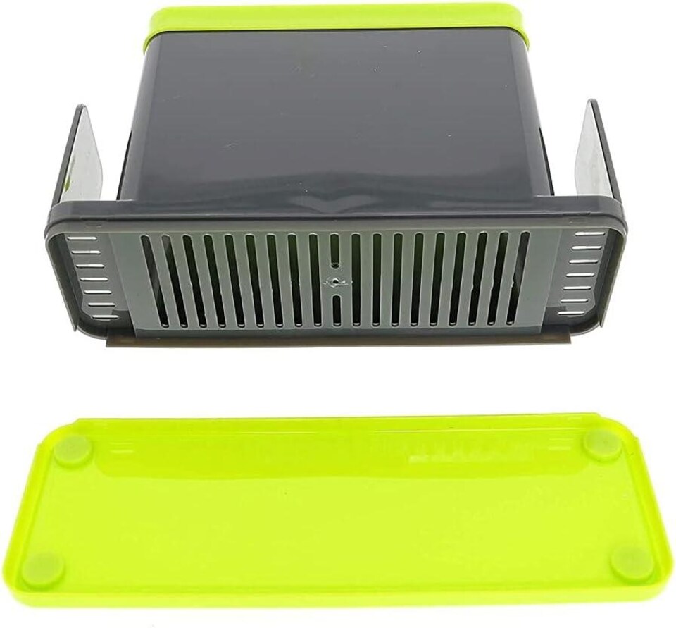 image 1 of CALITEK Sink Caddy Washing Up Storage Tidy with Removable Drip Tray Green