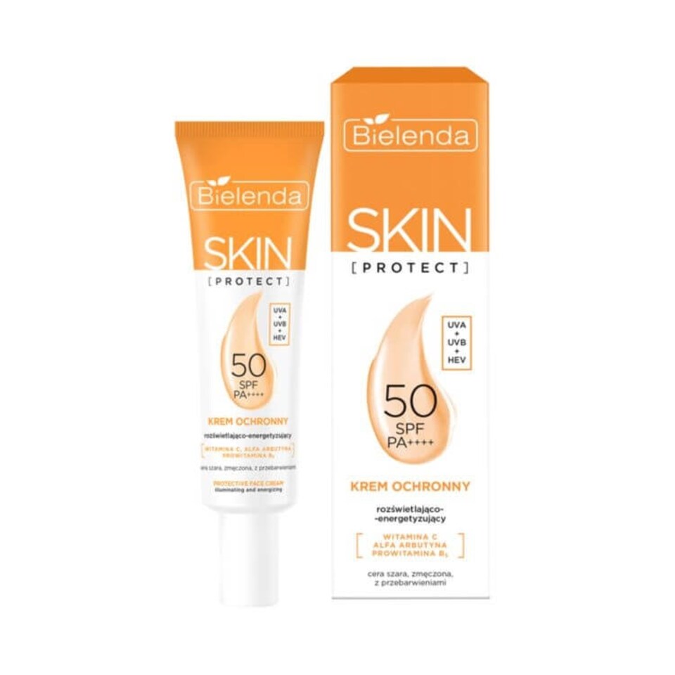 image 1 of Bielenda Skin Protect Protective Cream SPF 50 Brightening And Energizing 40ml