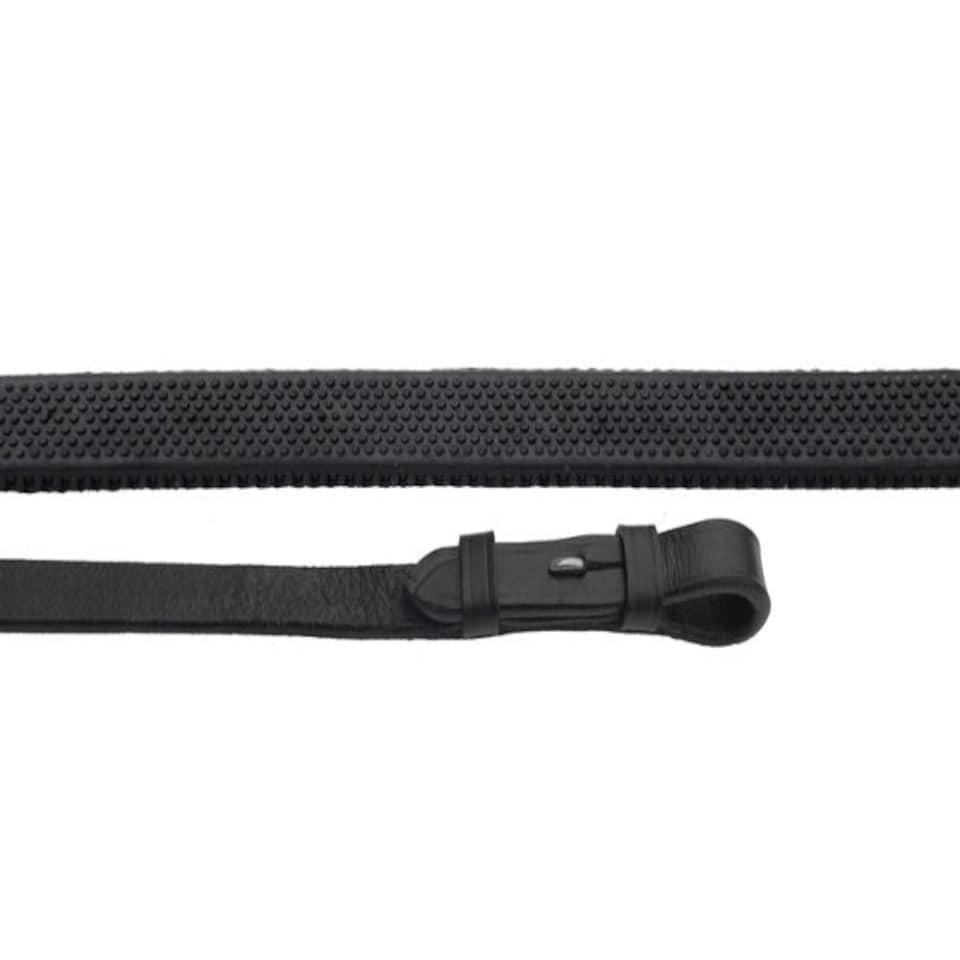 Rhinegold Pimple Grip Reins Black | Size: One Size
Colour: Black