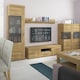 image 5 of Cortina 2 Door 1 Drawer Wide TV Cabinet in Grandson Oak