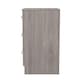 image 3 of Gloucester 3 Drawer Bedside Cabinet in Grey Oak (Ready Assembled) | Grey | Grey Oak