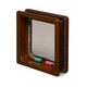 image 9 of Cat Mate 4-Way-Locking Cat Flap with Liner to 50mm (2 inches) – Brown (235B)