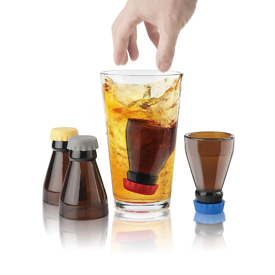 image 1 of Set of 8 Original Products Final Touch Drink Bomb Shot Glass