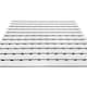 image 3 of PVC Duckboard Non-Slip Shower Mat - 61cm x 43cm | White | White