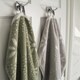image 6 of Luxury Marrakesh Floral Geo Patterned Towels - 100% Cotton Green | Sage Green | Bath sheet