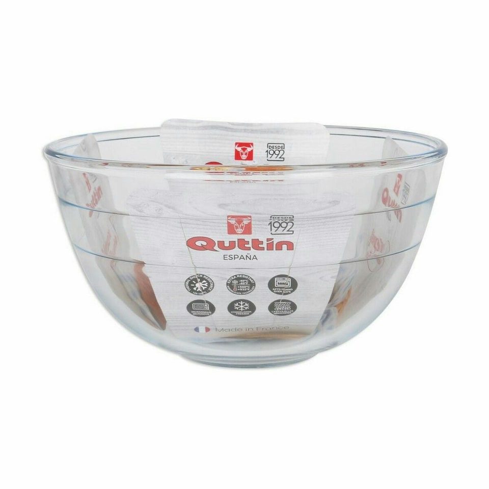 image 1 of Bowl Quttin Quttin Glass 3,8 L Mixer (6 Units) N/A