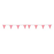 Rose Gold Glitter Cardboard Pennant Bunting 6m