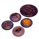 image 2 of Wish Badge (Pack of 5) - Purple - One Size