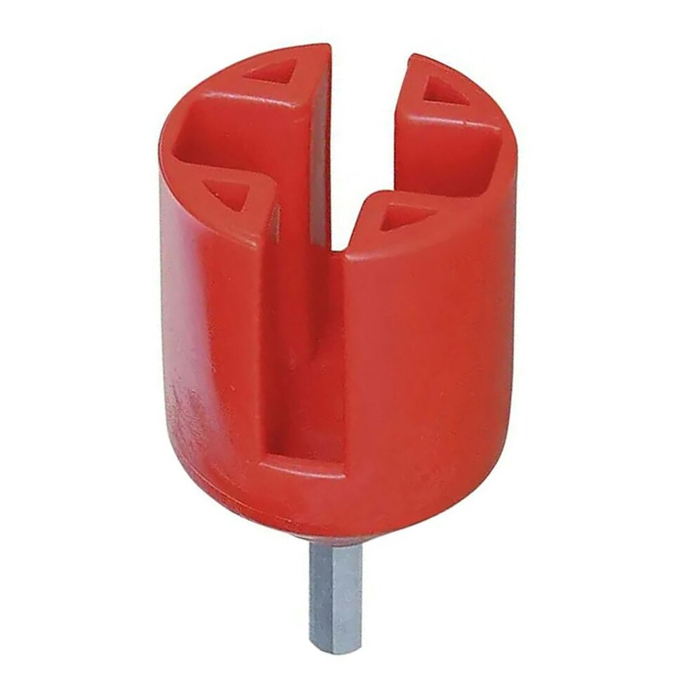 image 1 of Corral Insulator Drill Bit - Red/Silver - One Size
