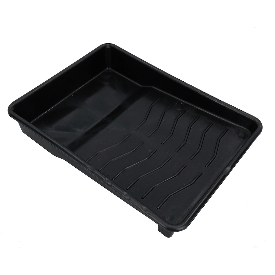 image 1 of 230mm (9") Paint Roller Medium Pile Sleeves (2) +Tray for Painting Decorating 3pk