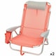 image 1 of Folding Chair with Headrest Aktive Flamingo Coral 51 x 76 x 45 cm (2 Units) N/A