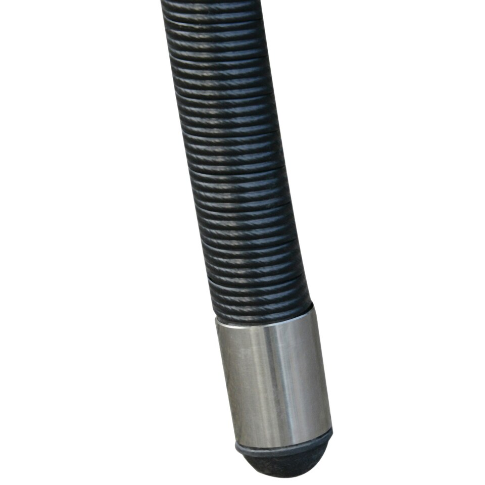 image 1 of Outsunny Rattan Dining Set for 6 with Cushions, Glass Top Table, Black